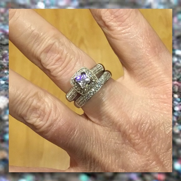 5⭐️ITEM HP🎉🎉New 134PC Topaz Wedding Ring Set - Picture 5 of 6